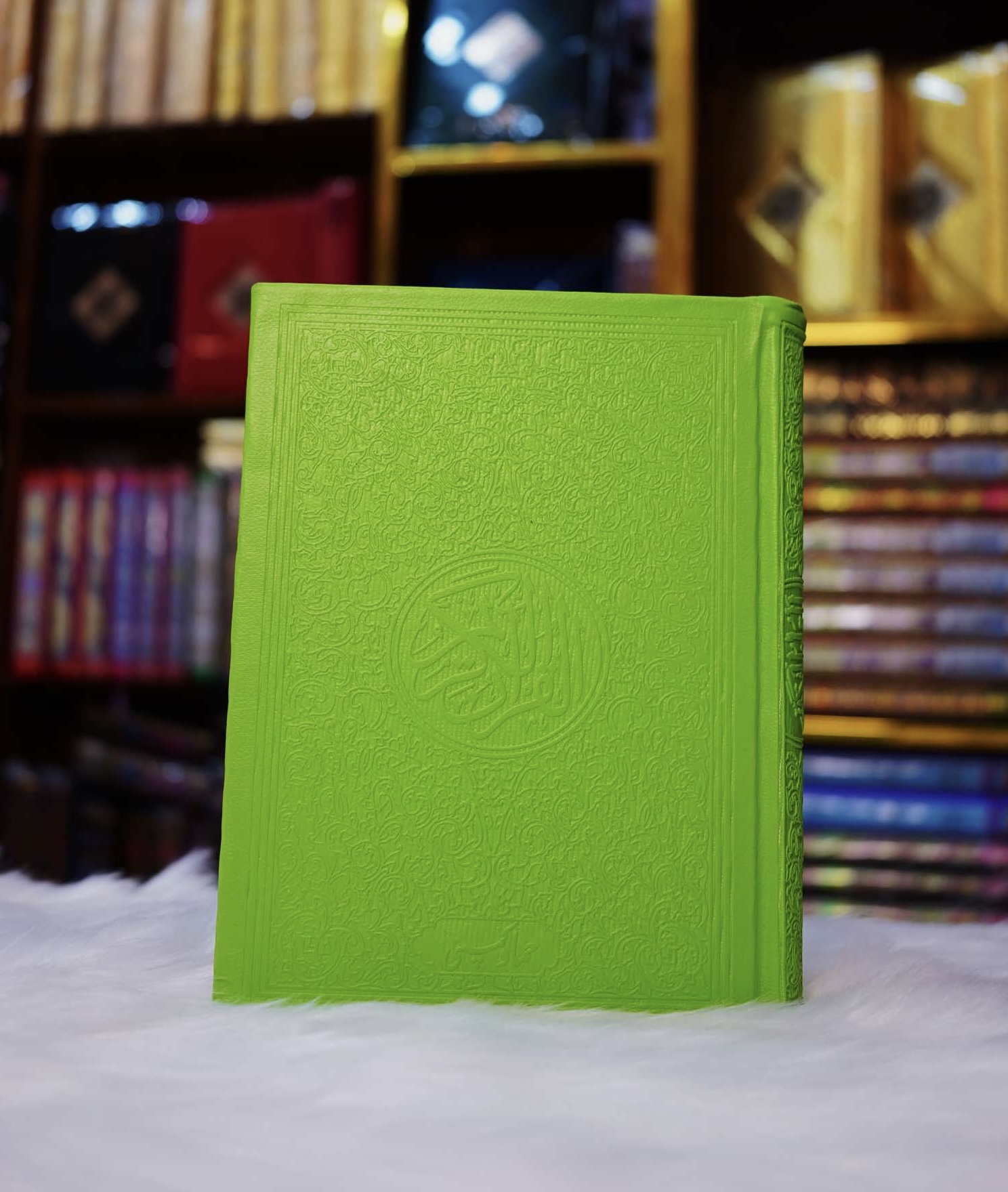 Holy Quran Rainbow Color Large Size 16 Lines Tajweedi