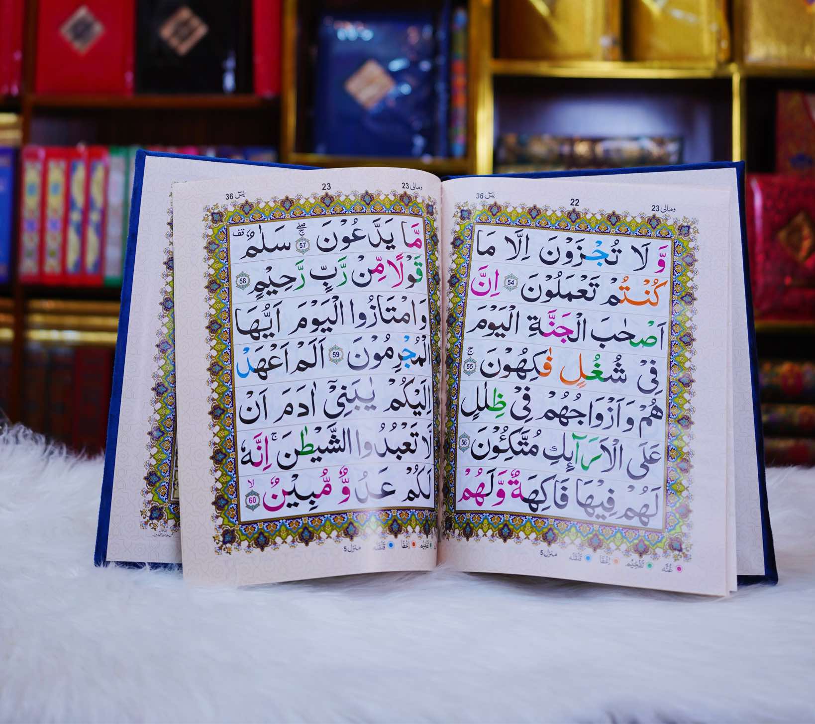 Quranic Blueprint – One Page Summary Surah Outline, A4 Islamic Gift Book, UK Made