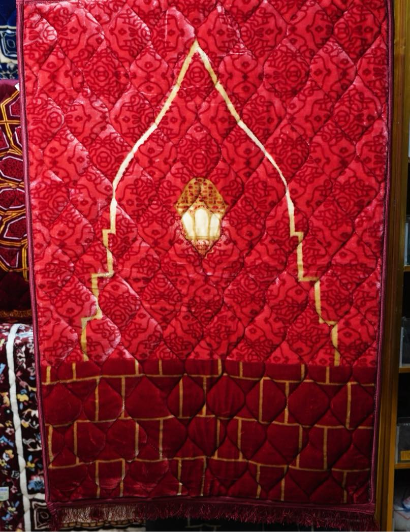 Islamic Prayer Mat Red