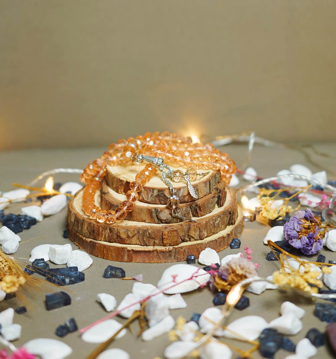 Golden 100 Beads Tasbeeh