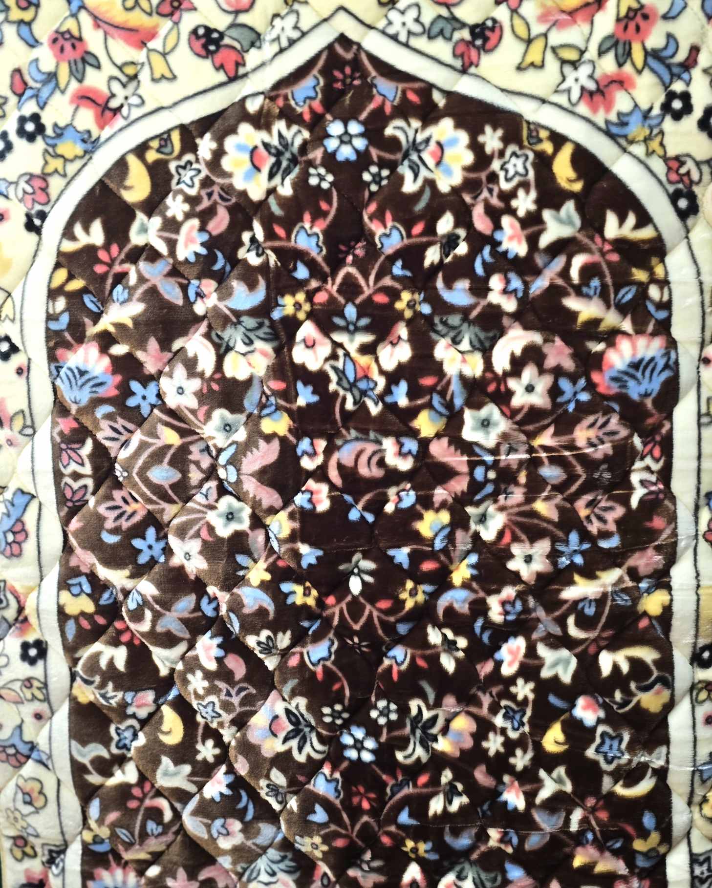 Velvet Janamaz Half White