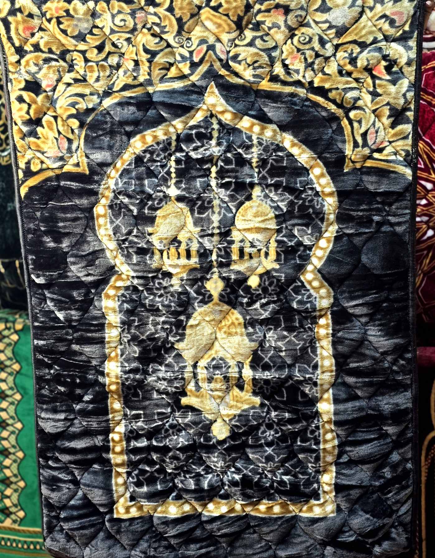 Premium Prayer Mat Black