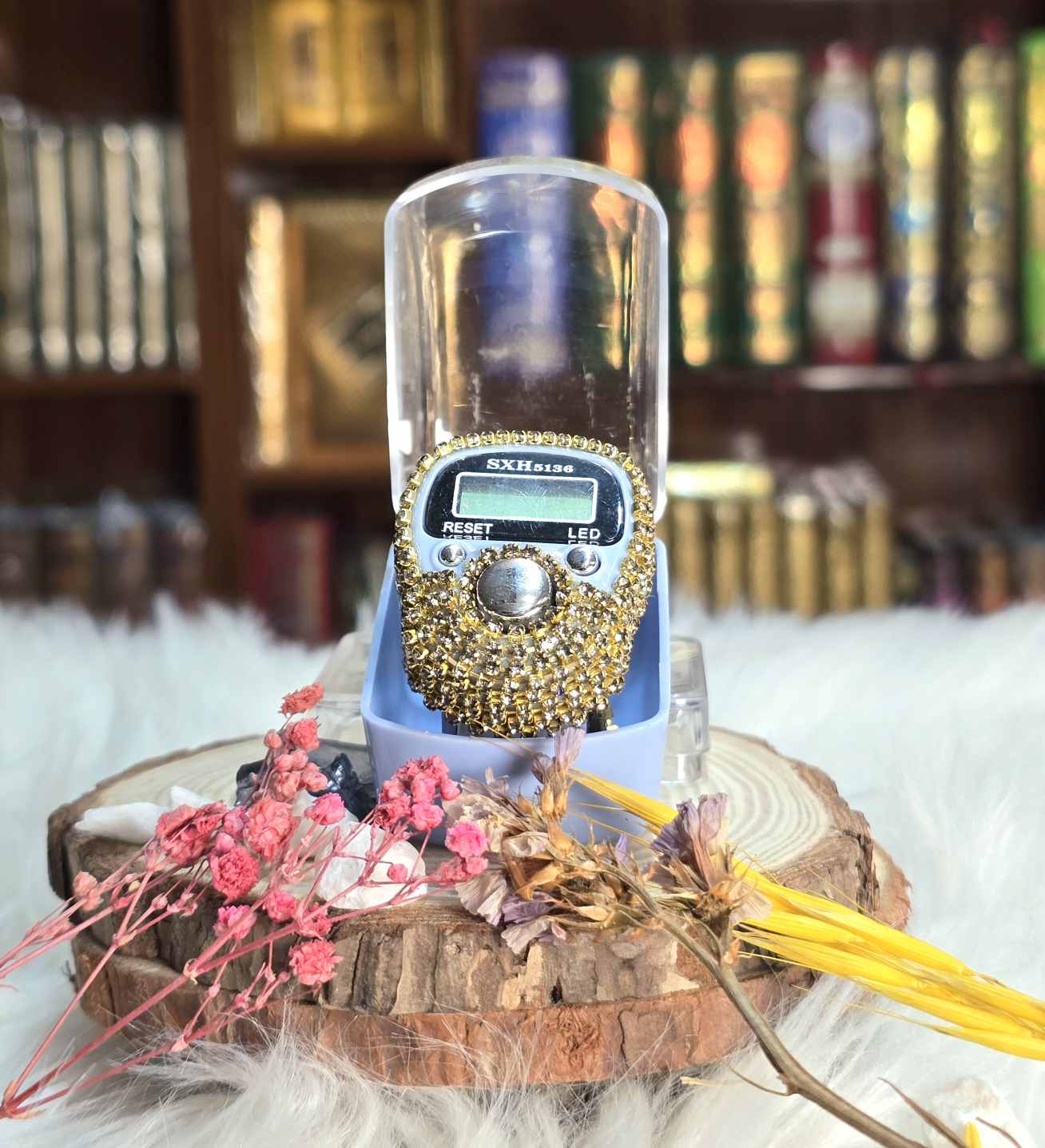 Light blue Finger Counter