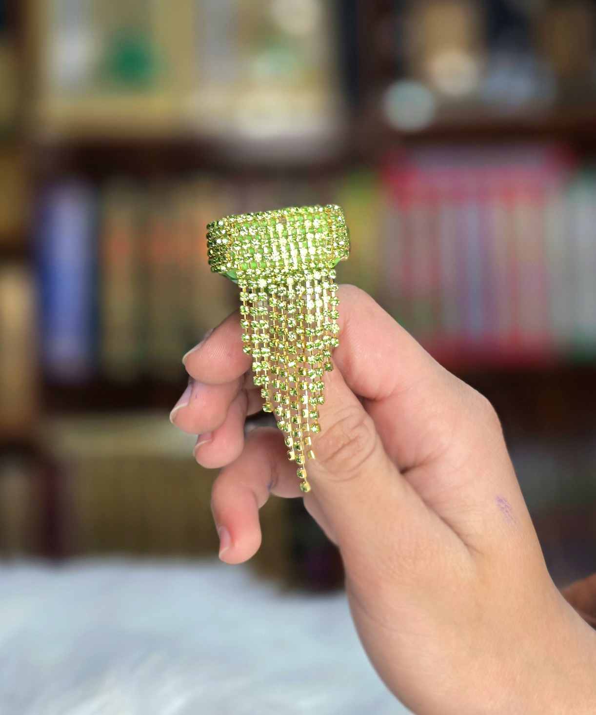 Light Green Finger Counter