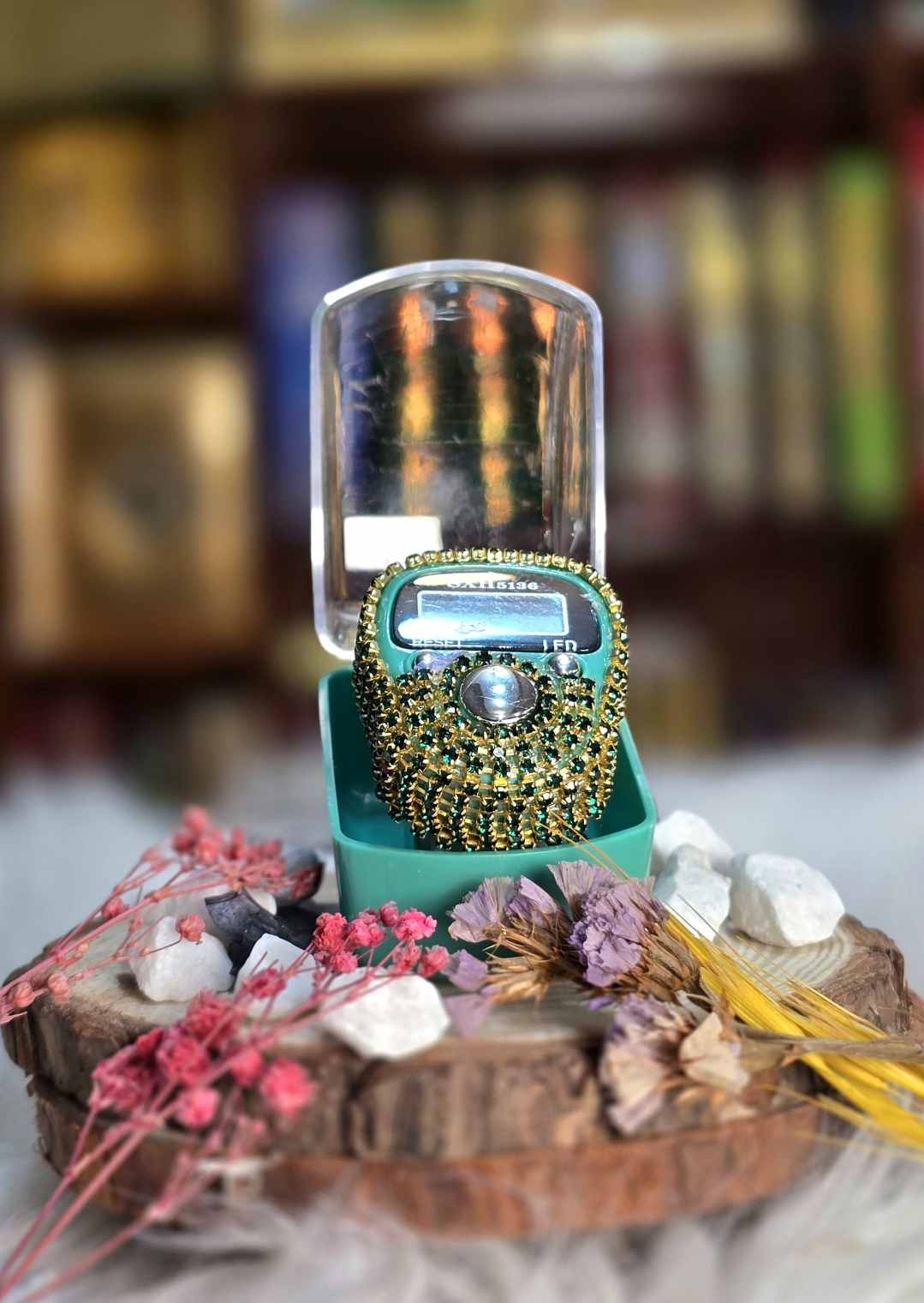 Fancy Finger Counter Forest Green