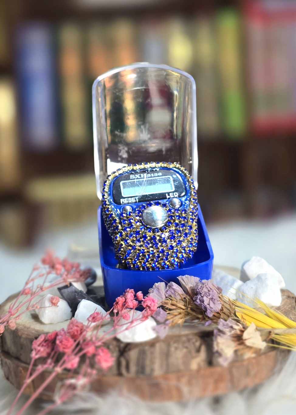 Fancy Finger Counter Blue