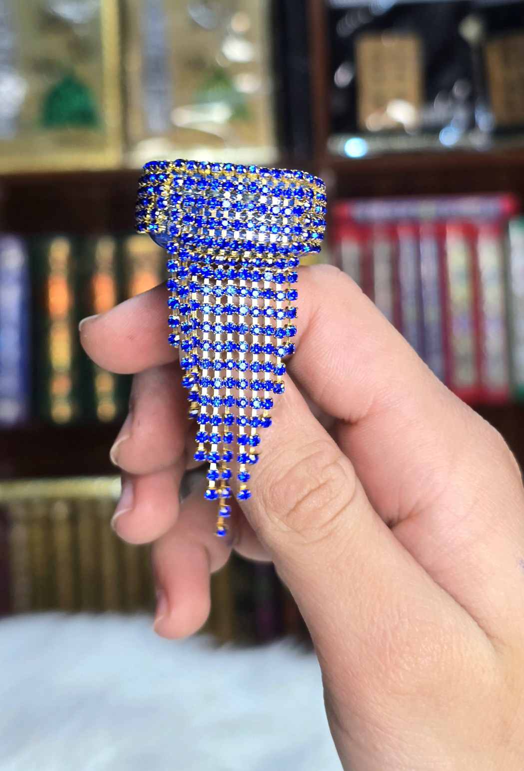 Fancy Finger Counter Blue